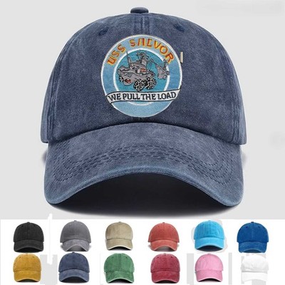 Customized Embroidered Uss Salvor Ars-52, Veteran Cap, Trucker Hat, Gift Idea