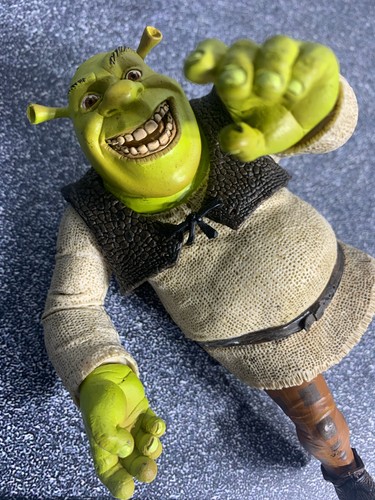 RARE - Wrestlin' Shrek Figure - 2001 McFarlane Toys - Wrestling Showdown - Picture 10 of 12