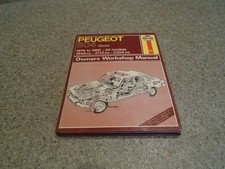 PEUGEOT 504 DIESEL inc. ESTATE/PICK-UP HAYNES MANUAL 1974-1982 (OUT OF PRINT)