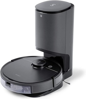 ECOVACS Robotics - DEEBOT T8+ Vacuum & Mop Robot - Grey - Scratch & Dent