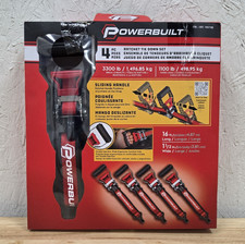 Powerbuilt Ratchet Tie Down Set 4 Pc 16 Ft X 1-12 In J-hook 3300 Lb