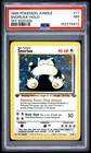 1999 SNORLAX Pokemon Card #11 11/64 Jungle 1st Edition Holo Rare PSA 7