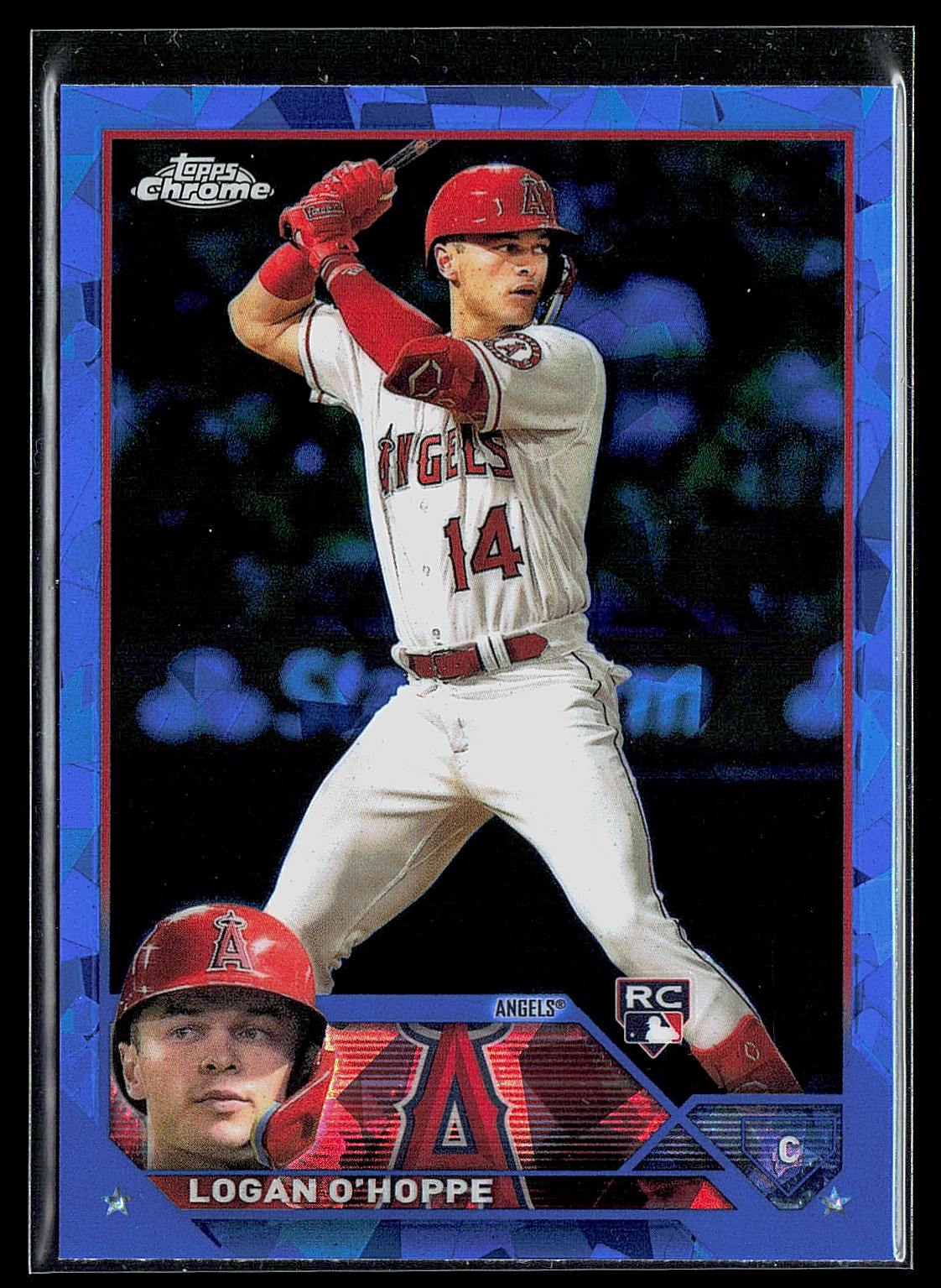 2023 Topps Chrome Sapphire Edition - Logan O'Hoppe #363 Rookie RC