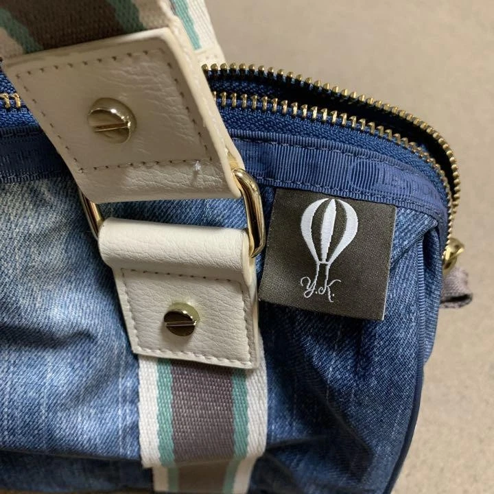 LeSportsac ANA in-flight exclusive product Yumie Kazama Small Melanie denim JP — 第 2/4 张图片