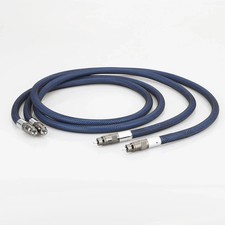 OFC Silver Plated RCA Interconnect Cable Hi-Fi Audio Analogue Lead PHONO CABLE