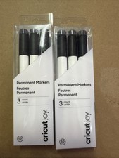 Cricut Joy Permanent Markers 3 Count Set Of 2
