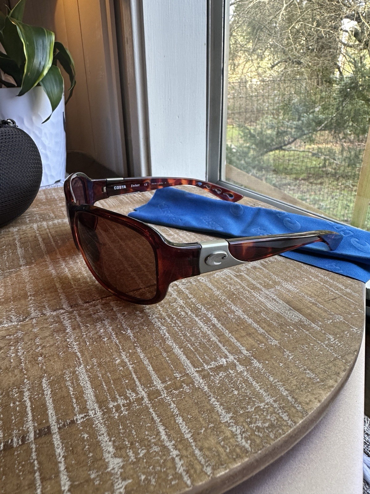 Costa Inlet Lightweight Tortoise Shell Rectangle … - image 4