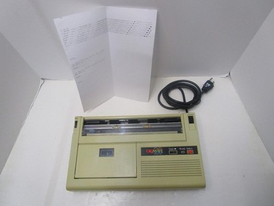 OKIMATE 20 COLOR PRINTER FOR C64 64C +4 C128  FOR COMMODORE TESTD/WORKNG L57  ️