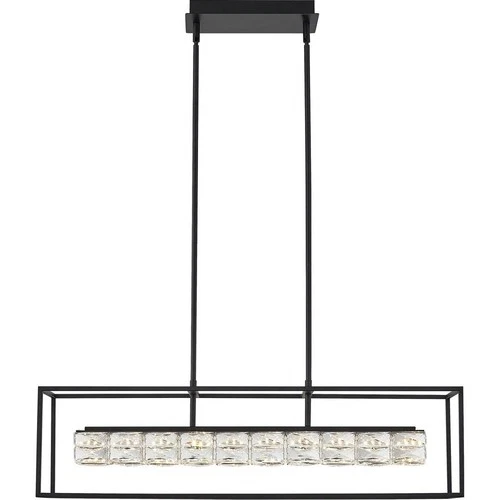 Dazzle - 35.5 Inch 32W LED Island Island Light Quoizel Lighting PCDZ136MBK - Picture 3 of 5