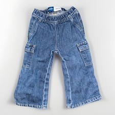 Old Navy Toddler Boys 18-24 Months Jeans Denim Pants Medium Wash Elastic Waist