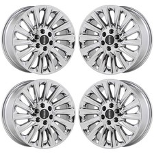 20" Lincoln Navigator Bright Chrome wheels rims Factory OEM set 10175 EXCHANGE