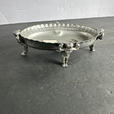 silver-plated serving dish or bowl manufactured by James W. Tufts of Boston #R23