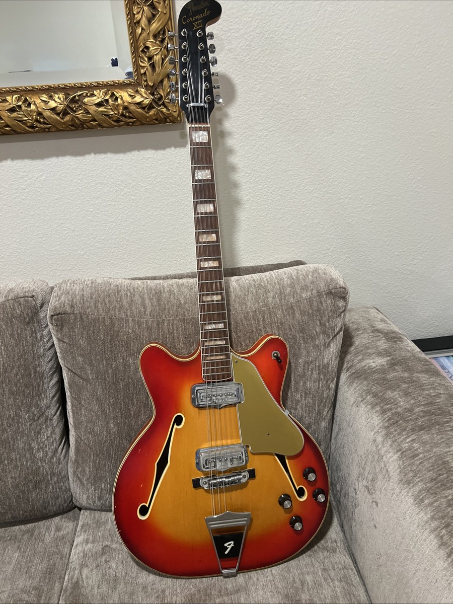 Vintage Rare Fender Coronado XII Electric 12-String Guitar USA | eBay