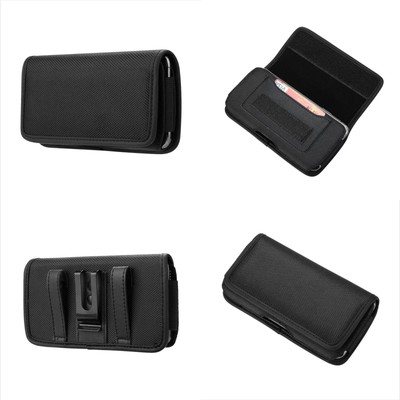 Universal Belt Pouch for Tecno Spark 10C 10Pro Horizontal Smartphone Nylon Case