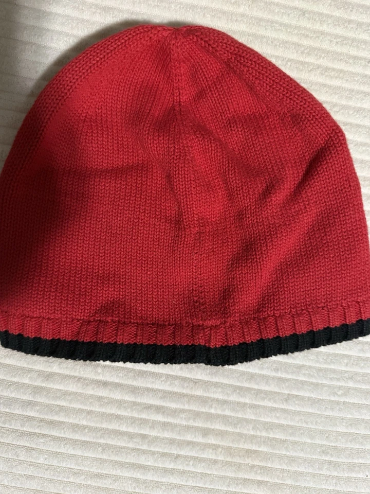 Polo Ralph Lauren Rojo Esquí Oso Niños Invierno Sombrero Gorro Talla 18-20 Foto 2 de 2