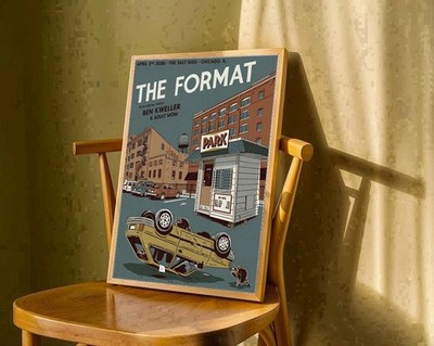 The Format Chicago IL On Apr 2 2026 Tour Poster