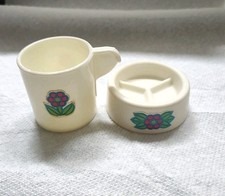 Toy Hong Kong Mix Divided Dishes Doll Baby Mattel 1980 Cup Ty63