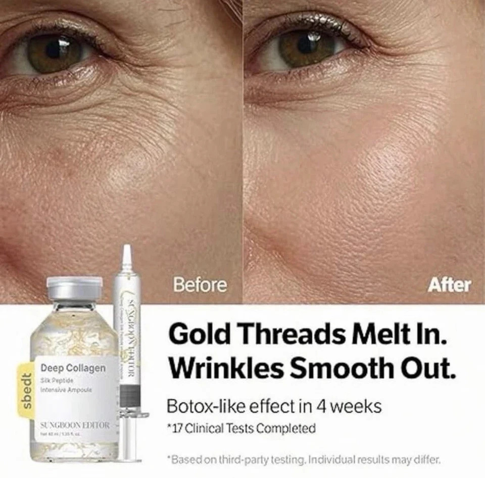 SUNGBOON EDITOR Silk Peptide Intensive Ampoule sdebt 40ml / 1.35 fl.oz US