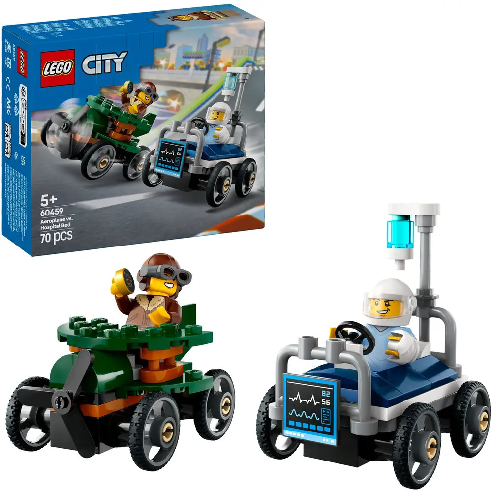 Lego - City - 60459 Flugzeug Vs. Krankenhausbett - Bild 7
