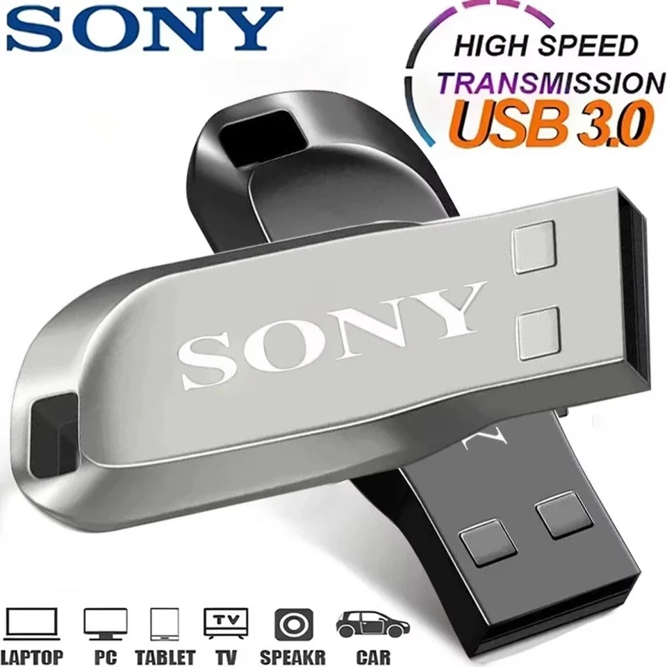 2TB USB 3.0 Pen Drive 1TB High Speed Transfer Metal Portable U Disk Flash - Image 2 of 4