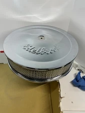 Edelbrock 1221 Pro-Flo Chrome Air Cleaner, NEW