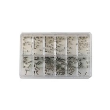 120pcs Assortment Stainless Steel Watch Screws Back Case Cover Repair 12 Sizes a