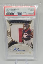 2021 Panini - Crown Royale Silhouette Autograph Nico Collins #CRS-NCO Prime /25 