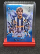 Rodrigo Mora 2024-25 Topps Finest UEFA Skillset Blue Refractor /150 RC #SK-13