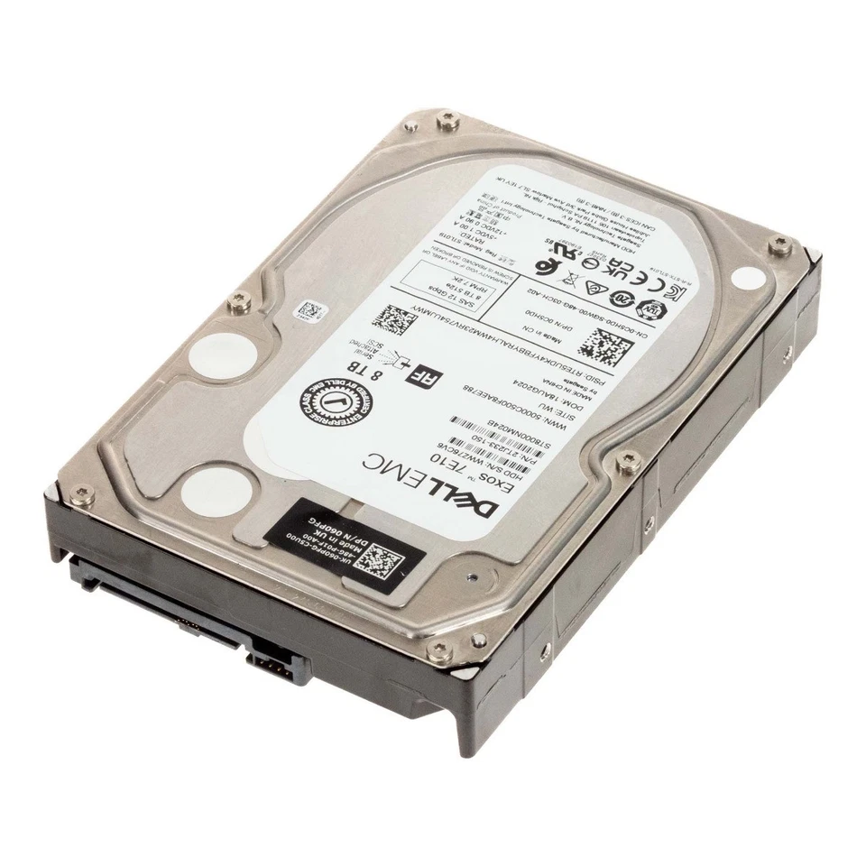 Disco Rigido DELL 0C5HD0 ST8000NM024B 8TB 7.2K 256MB SAS-3 3.5'' - Immagine 2 di 3