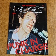 History of rock 103 " PUNK IN CHARGE" Sex pistols . punk Memorabilia. Excellent