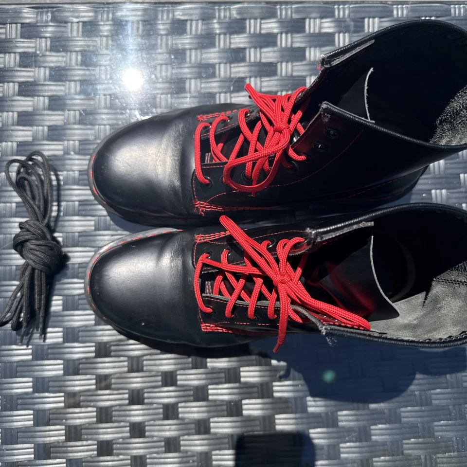 Botas de Cuero Dr Martens 1460 RS Año Nuevo Chino Talla M10 W11.5 Foto 3 de 4