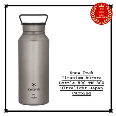 Snow Peak Aurora Bottle 800 TW-800 Titanium A single disk