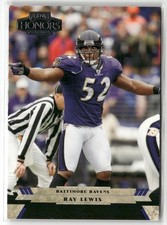 2005 PLAYOFF HONORS #9 RAY LEWIS BALTIMORE RAVENS