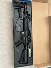 Air soft Gear Set With G&G M4 AEG, Vest, Protection, Sight And Ammo