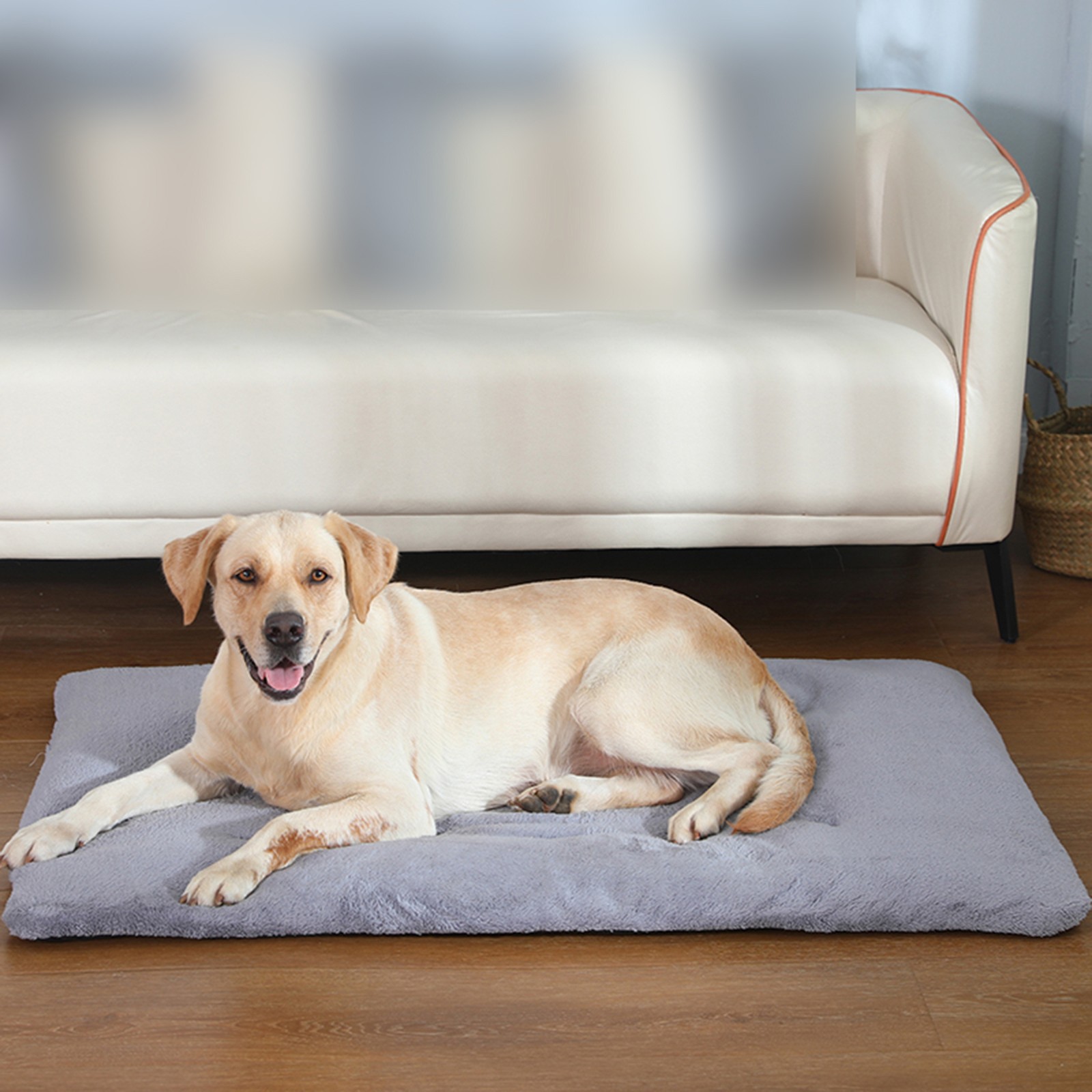 Self-Warming Cat Mat Soft Plush Thermal Pet Pad For Dogs Indoor