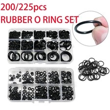 200/225PCS Rubber O Ring Seal Set Nitrile Gasket Washer Kit FREE UK SHIPPING