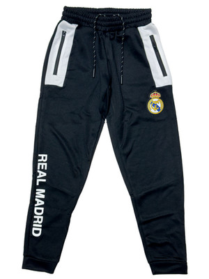 Icon Sports Real Madrid Soccer Jogger Pants Official Licensed Black