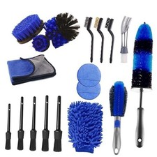 18Pcs Car Detailing Kit, Interior Exterior Car Cleaning Tools with