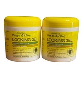 2pk Jamaican Mango Lime Locking Gel Frizz Control Hair Styling 6 oz 170 g