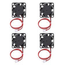 4Pcs DC 5V 2510 3D Printer Cooling Fan, 9000 RPM for Heat Sink Cooling