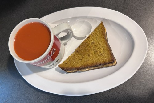 Pop Art 1998 Campbells Soup Grilled Cheese Faux Food Sculpture Signed New Read - Picture 3 of 15