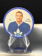 1960-61 SHIRRIFF NHL HOCKEY COIN #13 Bob Pulford Toronto Maple Leafs