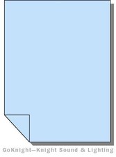 Lee Filters 717 Shanklin Frost Lighting Gel Sheet