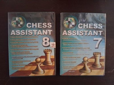 Chess Assistant 7 & 8 Mega Packet PC CD-ROM Lot Database Management Convekta