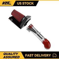4inCold Air Intake Kit w/Red Filter  Heat Shield For 01-06Tahoe/99-06Silverado