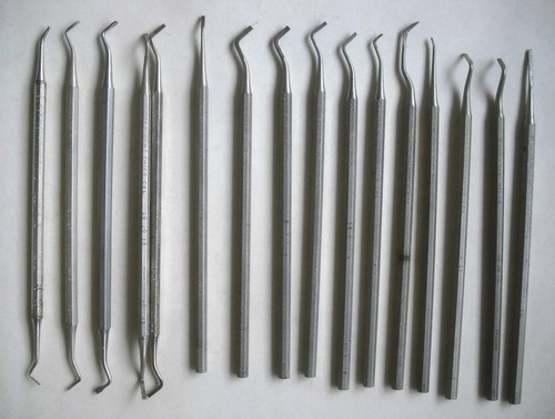 Suter Dental Tools USA Instruments Lot of 16 Picks Hooks Crafts Clay Wax