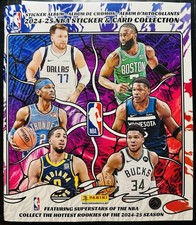 Album | 2024-25 Panini NBA Sticker & Card Collection Includes 10 Loose Stickers
