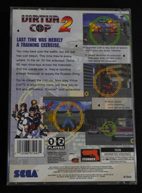 Virtua Cop 2, Sega Saturn, CIB, Original Owner