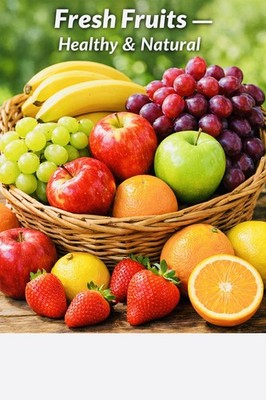Mixed Fresh Fruit Pack Healthy Natural Assorted Fruits