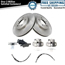 Front Ceramic Brake Pad & Rotor Kit Fits 2010 Ford Escape 2009 Mercury Mariner